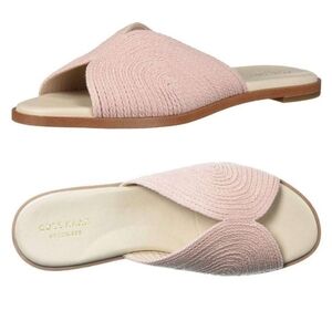 Cole Haan Women's Pink Slide Sandals size 8